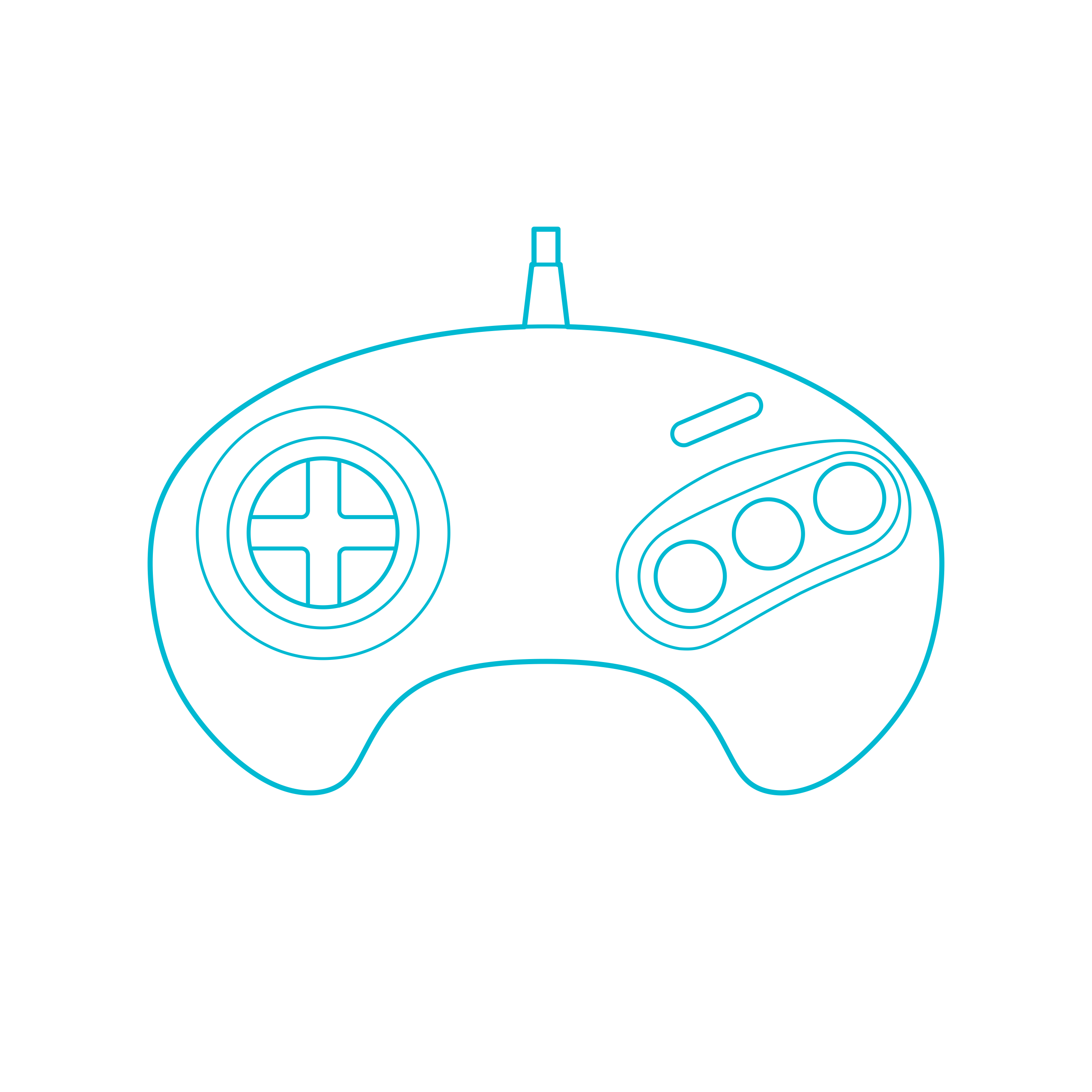 Digital Video Game Controllers Sega Genesis Controller 3 Button Outline Svg Vector Free Vectors
